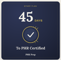 PHR 45 Day Study Guide  Study Guide | ADHD & Autism Friendly PHR Exam Prep | Color-Coded Chunked Notes | HRCI 2024 Outline | Printable PDF