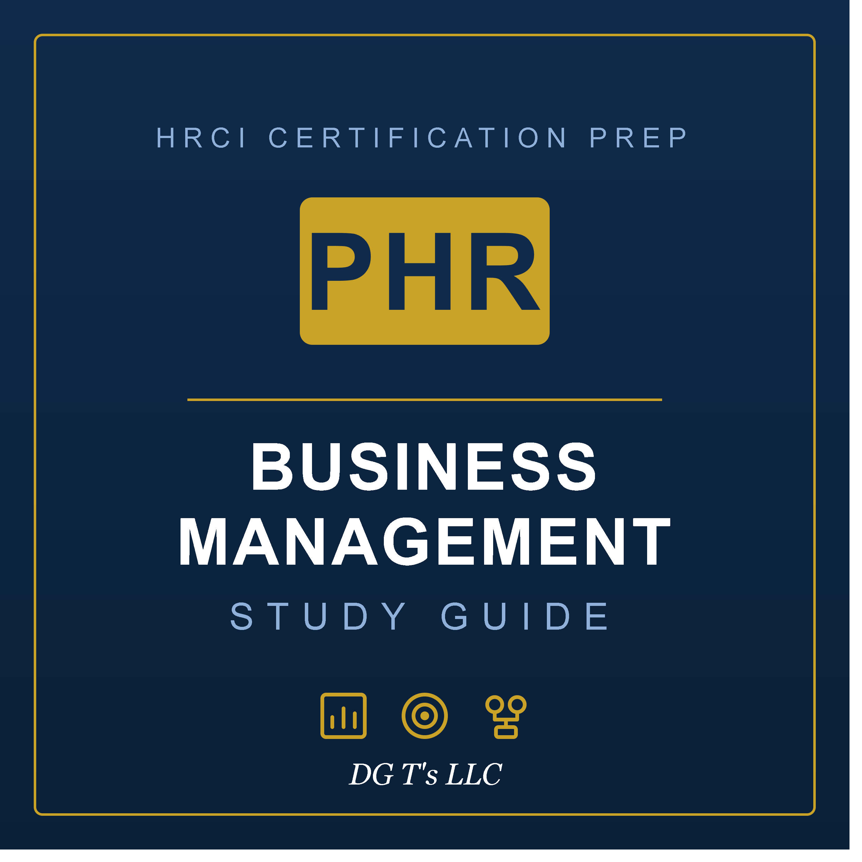 PHR Business Management Study Guide | ADHD & Autism Friendly PHR Exam Prep | Color-Coded Chunked Notes | HRCI 2024 Outline | Printable PDF